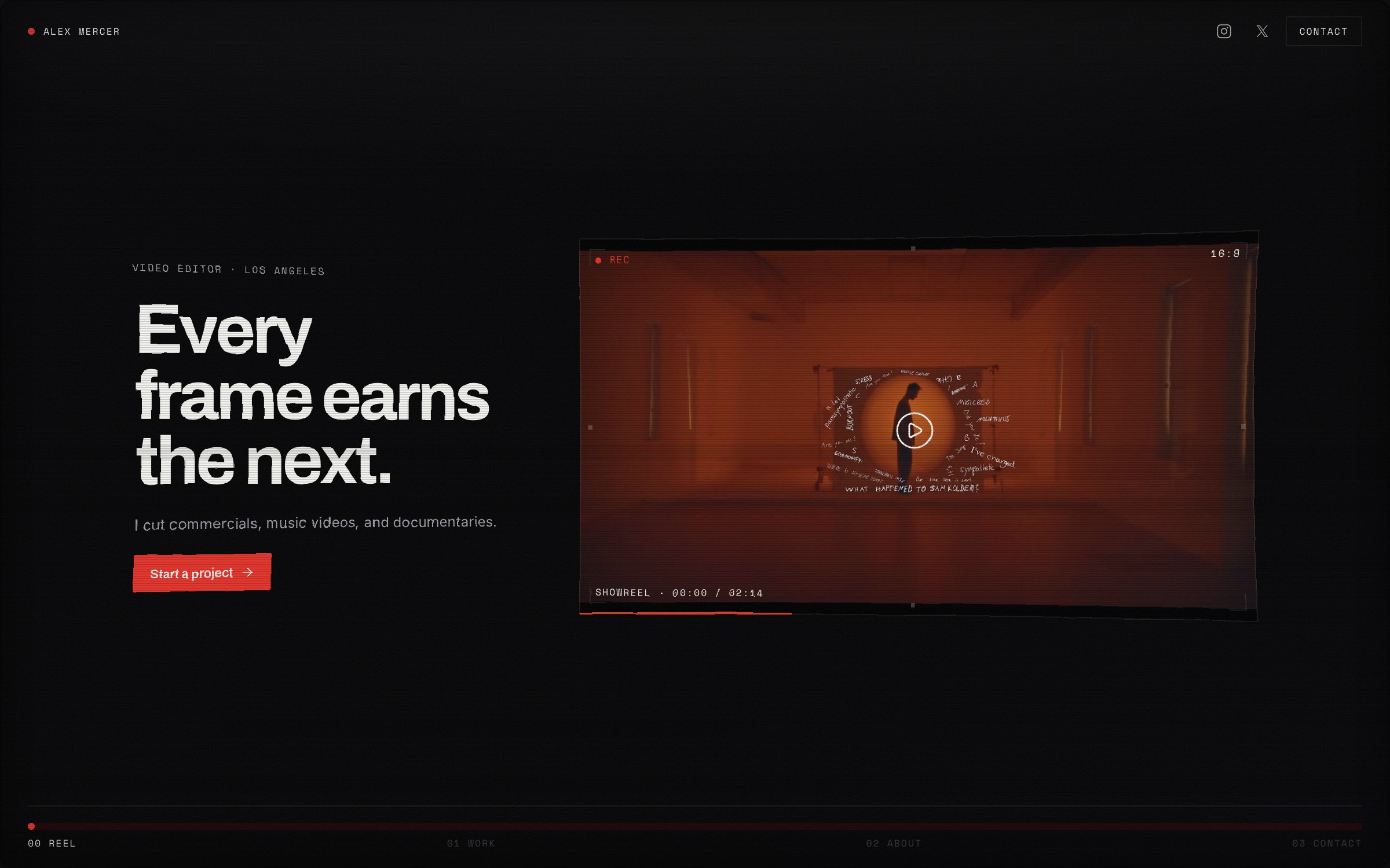 CUT website template