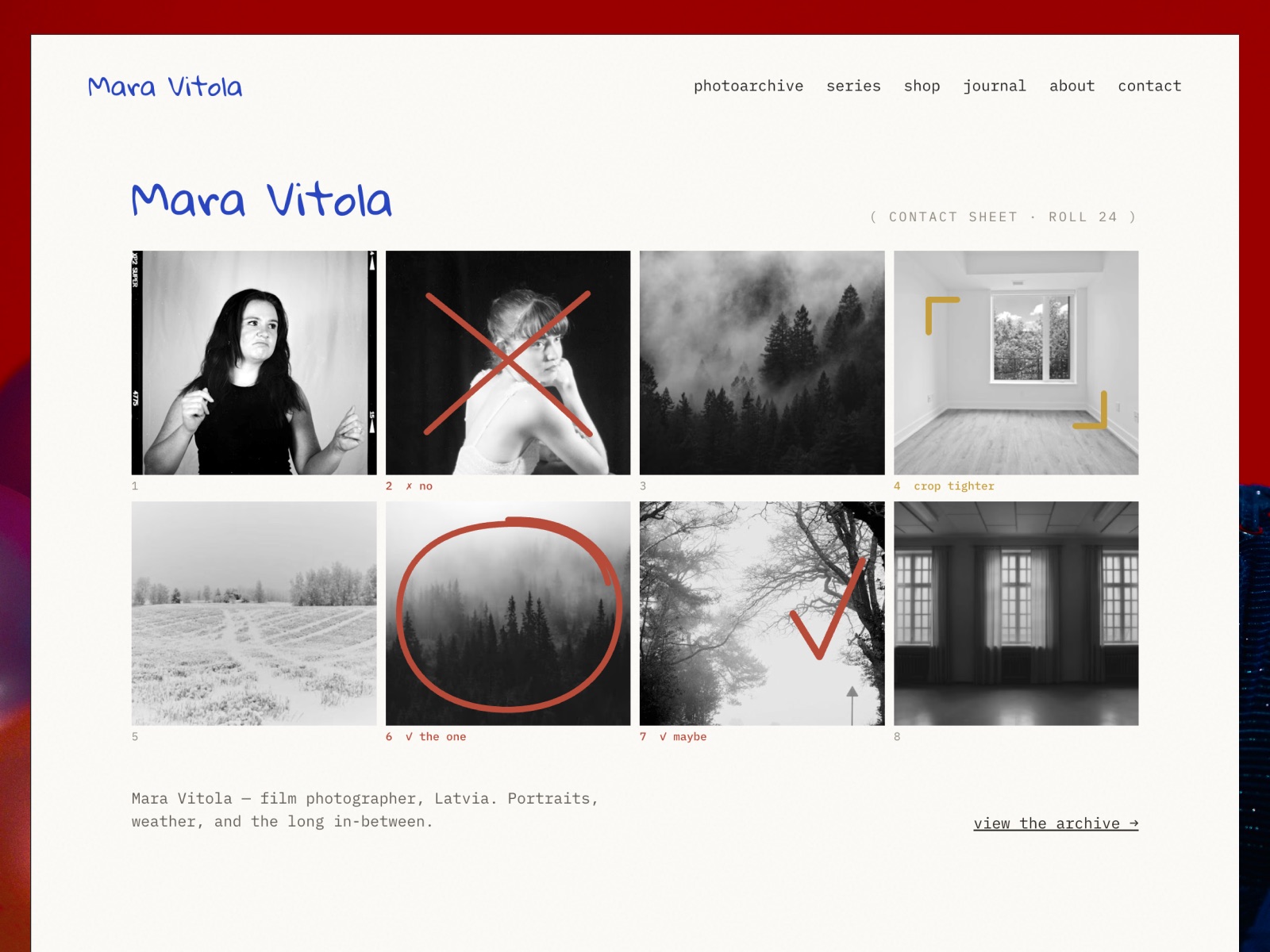 Still website template